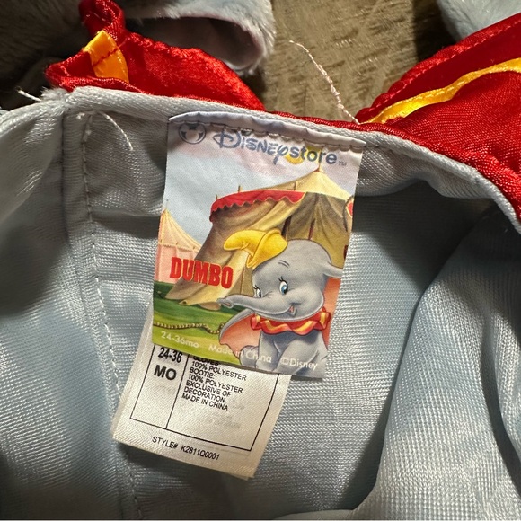 Disney Dumbo Kids Costume 2T - 3T - Picture 2 of 8